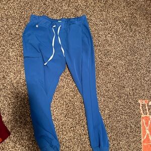 Zamora figs joggers in cobalt blue